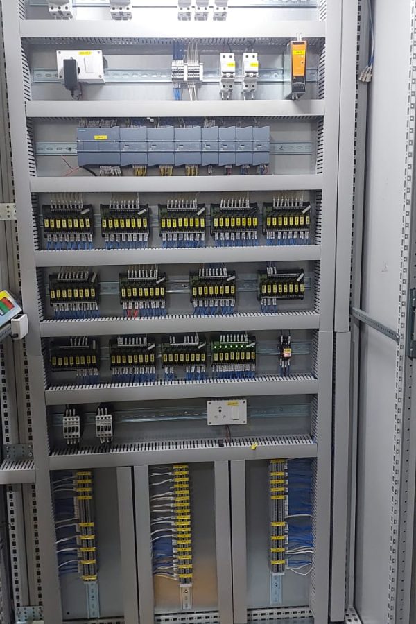 19 bobbin machine control panel